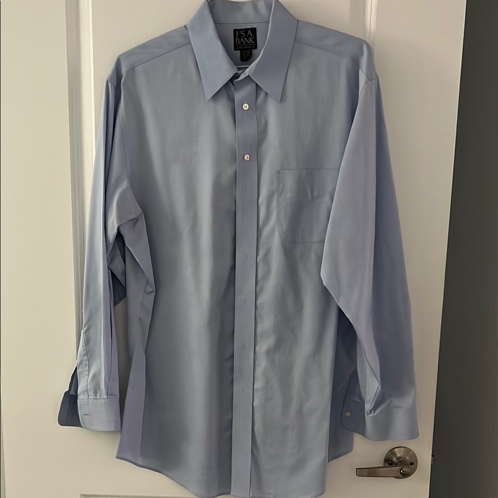 Jos. A. Bank Blue Dress Shirt Classic Design